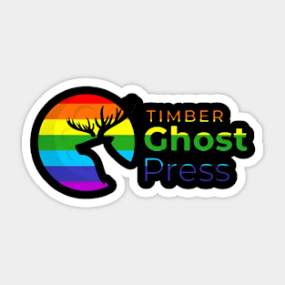 Timber Ghost Press Pride Sticker